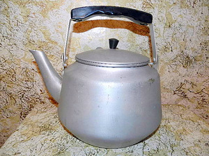 Советский алюминиевый чайник, новый