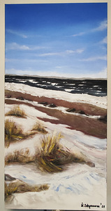 Акриловая картина "Пляж Уолтин Кунда"