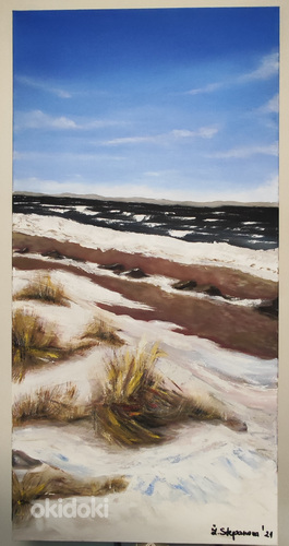 Акриловая картина "Пляж Уолтин Кунда" (фото #1)
