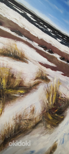 Акриловая картина "Пляж Уолтин Кунда" (фото #4)