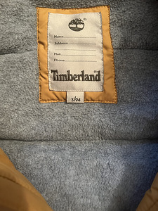 Timberland laste kapuutsiga väga soe sügisjope (2 foto / 5)