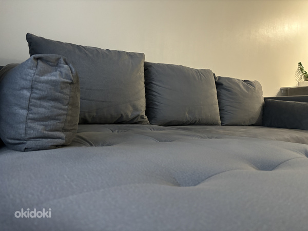 Угловой диван со спальным местом и ящиком для белья (фото #5)