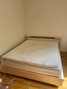 Каркас кровати Tartu 180x200 с матрасом и наматрасником (1 фото из 2)