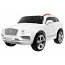 Новый детский электромобиль Bentley белый (фото #1)