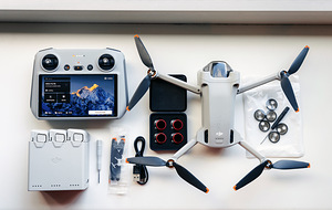 DJI Mini 3 Pro + DJI RC + Fly More Kit + DJI Care + Lisad (1 foto / 4)
