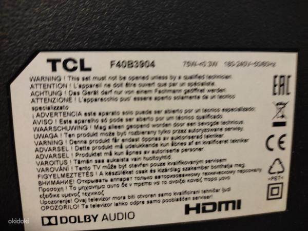 Телевизор TCL F40B3904 (фото #2)