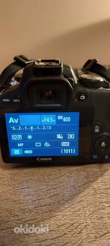 Canon EOS 100D, 18-55mm kit lens, 32GB SD kaart + kott (foto #2)