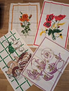 Retro köögirätikute komplekt. Uued. (1 foto / 1)