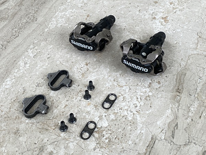 Shimano pedaalid PD-M520 ja SPD klotsid (2 foto / 3)