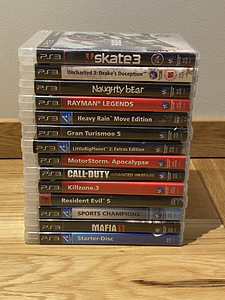 Sony Playstation 3 slim, 4 controllers, 13 games (2 foto / 2)