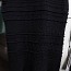 Платье-туника черное длинной вязки (фото #4)