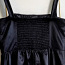 Kleit must siidne õlapaeltega (foto #5)