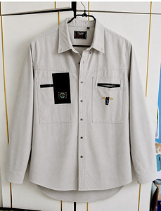Safaarisärk khaki, beez, sinine meeste M-XL (1 foto / 8)