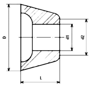 Изоляторы типа БФЧ (бусы фарфоровые чешуйчатые)