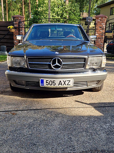 Mercedes Benz 500 SEC (C 126) coupe. V8 164 kw. 1987. (9 foto / 12)