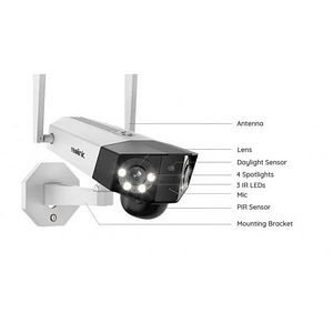 Reolink Duo 4G 4MP 2K valvekaamera uus (2 foto / 3)