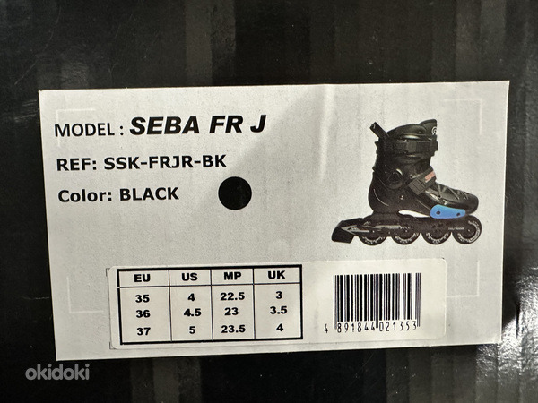 Роликовые коньки Seba fr j 35-37 (фото #5)