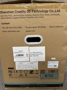 CREALITY K1C 2025 3D-printer (7 foto / 7)