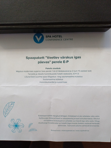 Посещение V-Spa.