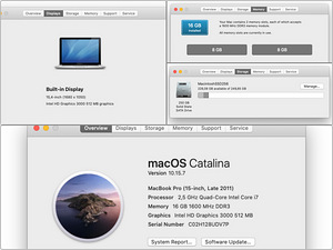 Apple Macbook Pro 15, i7, 16GB, 256GB SSD (late 2011) (9 foto / 10)
