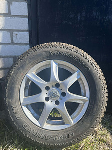 Veljed koos rehvidega Nissan X-trailile 235/60 r16 (1 foto / 4)