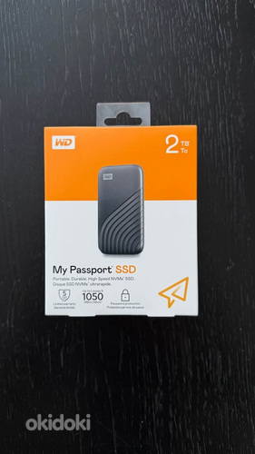 WD My Passport SSD 2TB (WDBAGF0020BGY-WESN) — НОВЫЙ