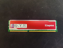Оперативная память Kingston DDR3 HyperX Red PC3-12800 1600MHz 8GB CL10