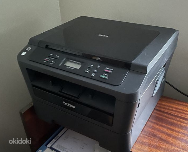 Черно-белый лазерный принтер Brother сканер (фото #2)