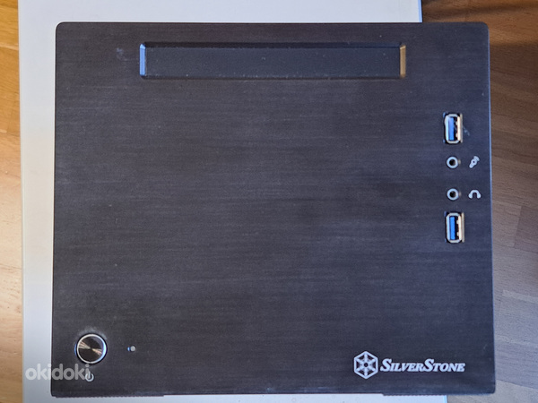 SilverStone SG08 mini-ITX korpus koos 600W 80+ Bronze toitep