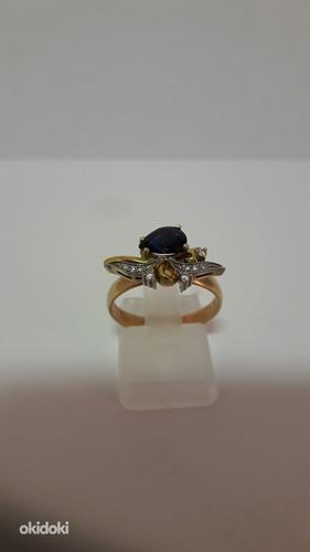 Sõrmus teemantidega (foto #1)
