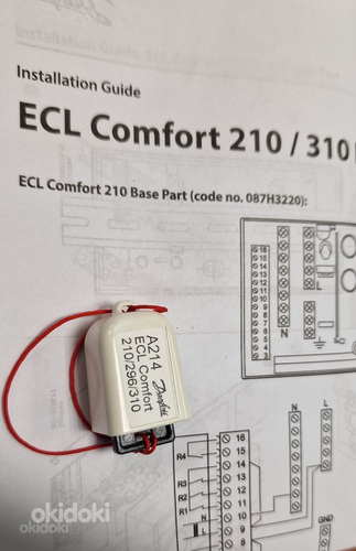Электронный регулятор DANFOSS ECL Comfort 310 (фото #3)