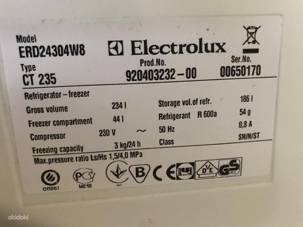 Külmik Electrolux CT235 (foto #3)