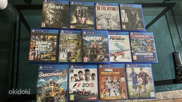 Игры для PS4: The Evil Within, Final Fantasy, The Last of Us, GTA, Fallout