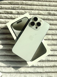 iPhone 15 Pro 256Gb Titan white (1 foto / 9)