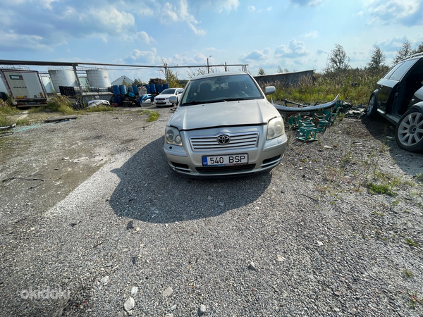 TOYOTA AVENSIS 2,0 D4D 85 KWT, VARUOSAD
