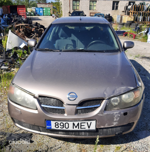 NISSAN ALMERA 1,5 BENS MANUAAL, VARUOSAD