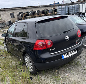 VW GOLF V 2,0 DIISEL, AUTOMAAT, VARUOSAD (1 foto / 10)