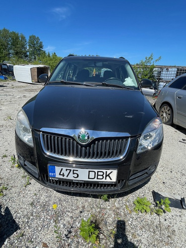 SKODA FABIA 2008 1.6 BENS, AUTOMAAT, VARUOSAD