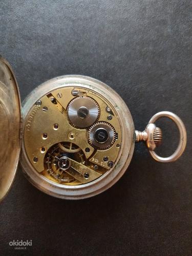 Eterna silver pocket watch (фото #2)