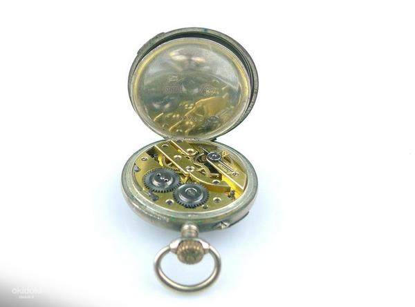 Серебряные карманные часы (фото #4)