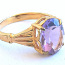 18 kt. Yellow gold - Ring - 3.50 ct Amethyst (nuotrauka #1)