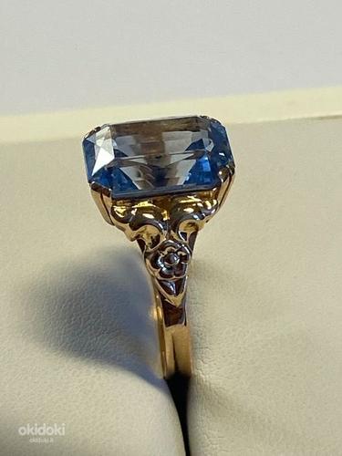18 kt. Yellow gold - Ring - 6.00 ct Spinel (nuotrauka #3)