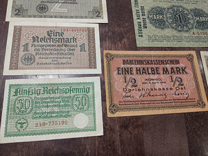 VANAD SAKSA PABERRAHAD RIIGIMARGAD REICHSMARK (4 foto / 4)