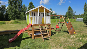 Lastemaja / mängumaja komplekt