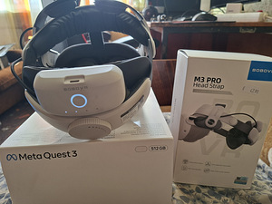 VR prillid Meta Quest 3 512GB + headband (2 foto / 4)