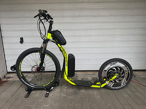 Электросамокат для бездорожья 26“/ 20“ Мотор 48V 750W (Макс (1 фото из 8)