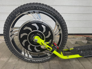 Электросамокат для бездорожья 26“/ 20“ Мотор 48V 750W (Макс (6 фото из 8)
