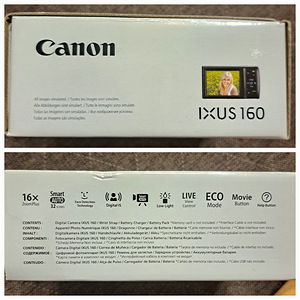 Digikaamera Canon ixus 160/фотоаппарат (3 foto / 5)