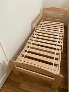 Yappy Kids extendable toddler bed lastevoodi with mattress (2 foto / 2)