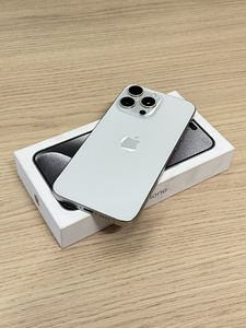 Apple iPhone 15 Pro Max 256GB - White Titanium (Grade A+) (2 foto / 4)